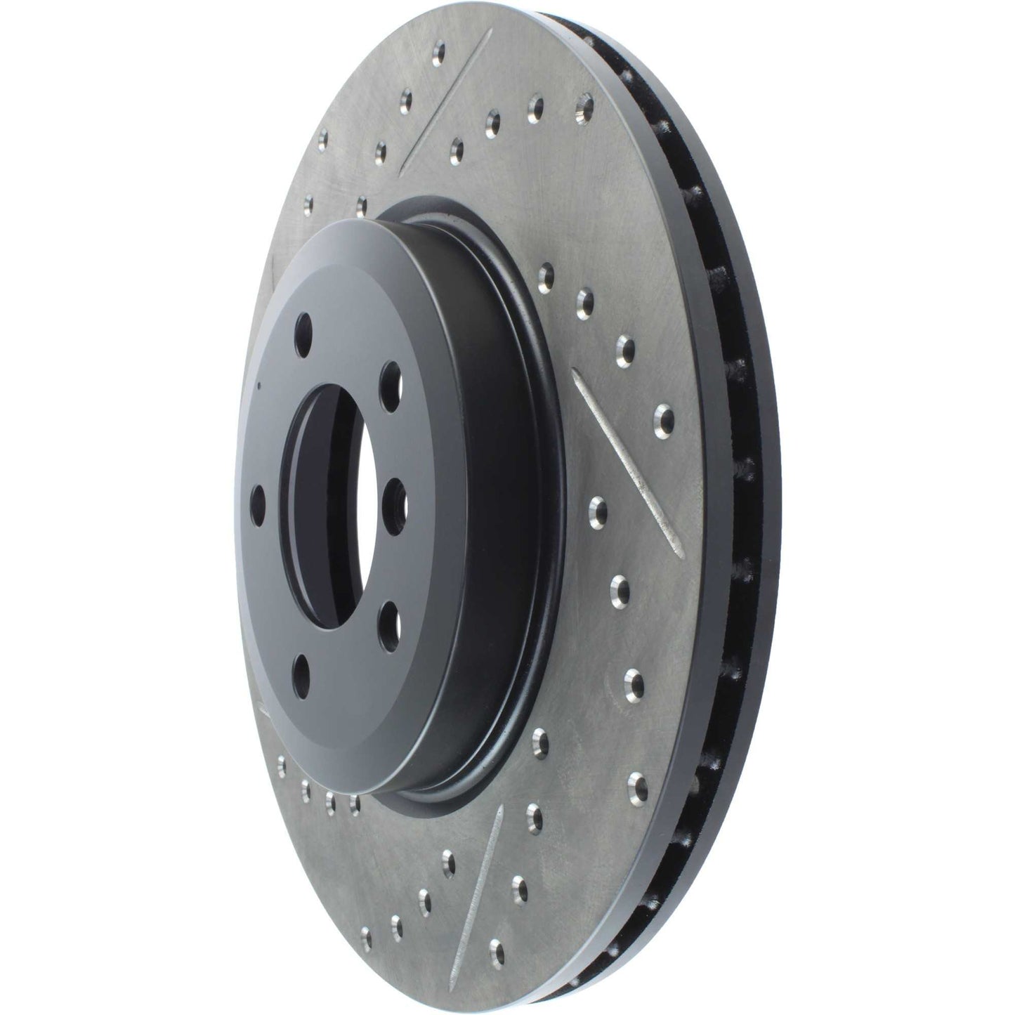 StopTech 06-08 BMW Z4 / 00-07 330 Series (E46/E90) Slotted & Drilled Right Front Rotor 127.34052R