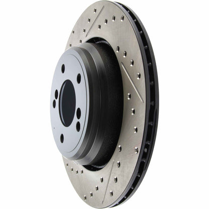StopTech Sport Cryo Drilled/Slotted Brake Rotor; Rear Right