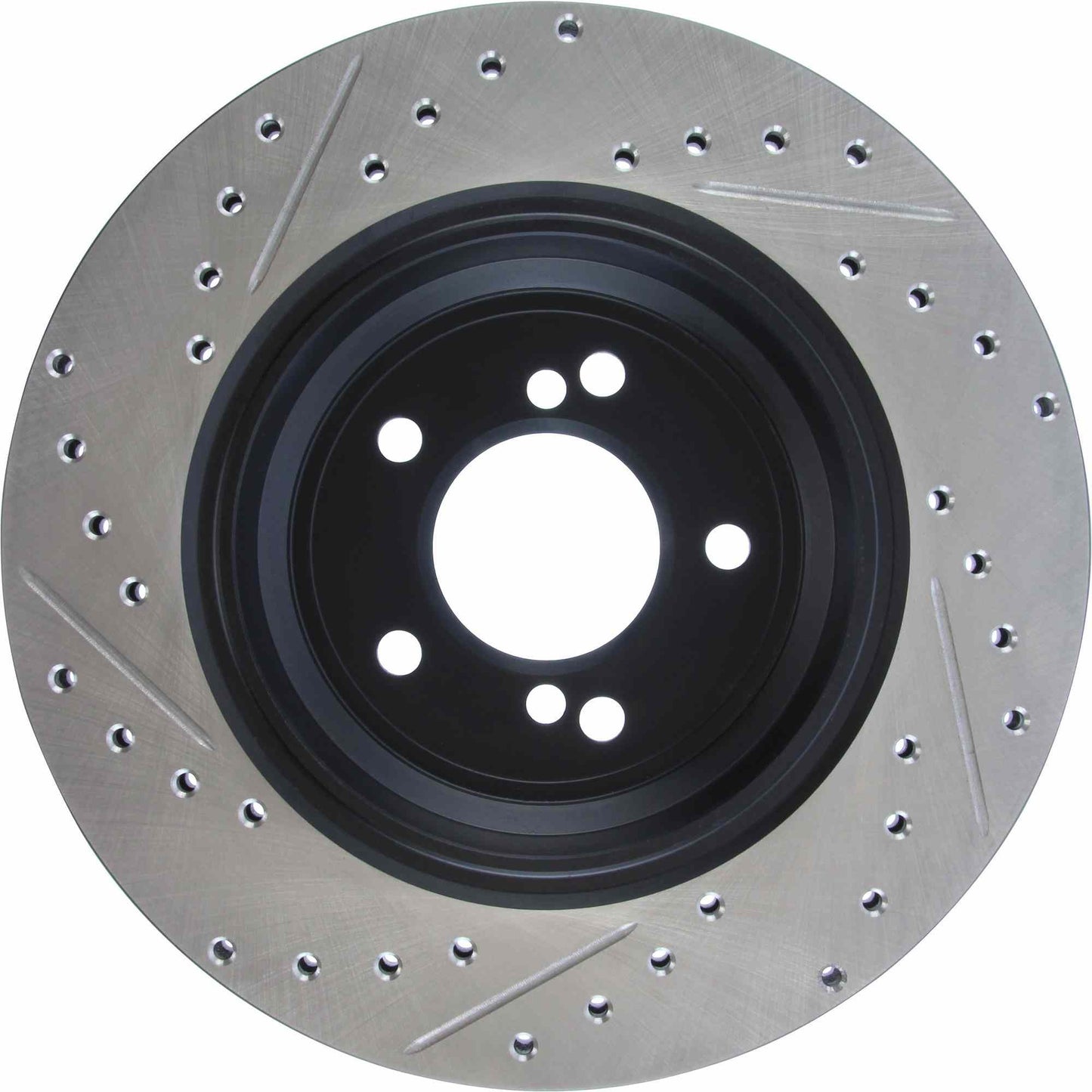 StopTech 00-03 BMW M5 (E39) Slotted & Drilled Left Rear Rotor 127.34054L