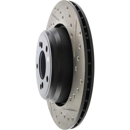 StopTech 00-03 BMW M5 (E39) Slotted & Drilled Left Rear Rotor 127.34054L