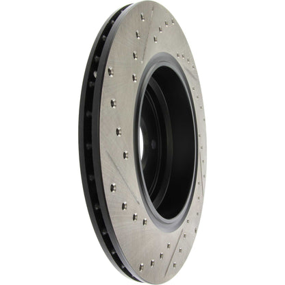 StopTech 00-03 BMW M5 (E39) Slotted & Drilled Left Rear Rotor 127.34054L