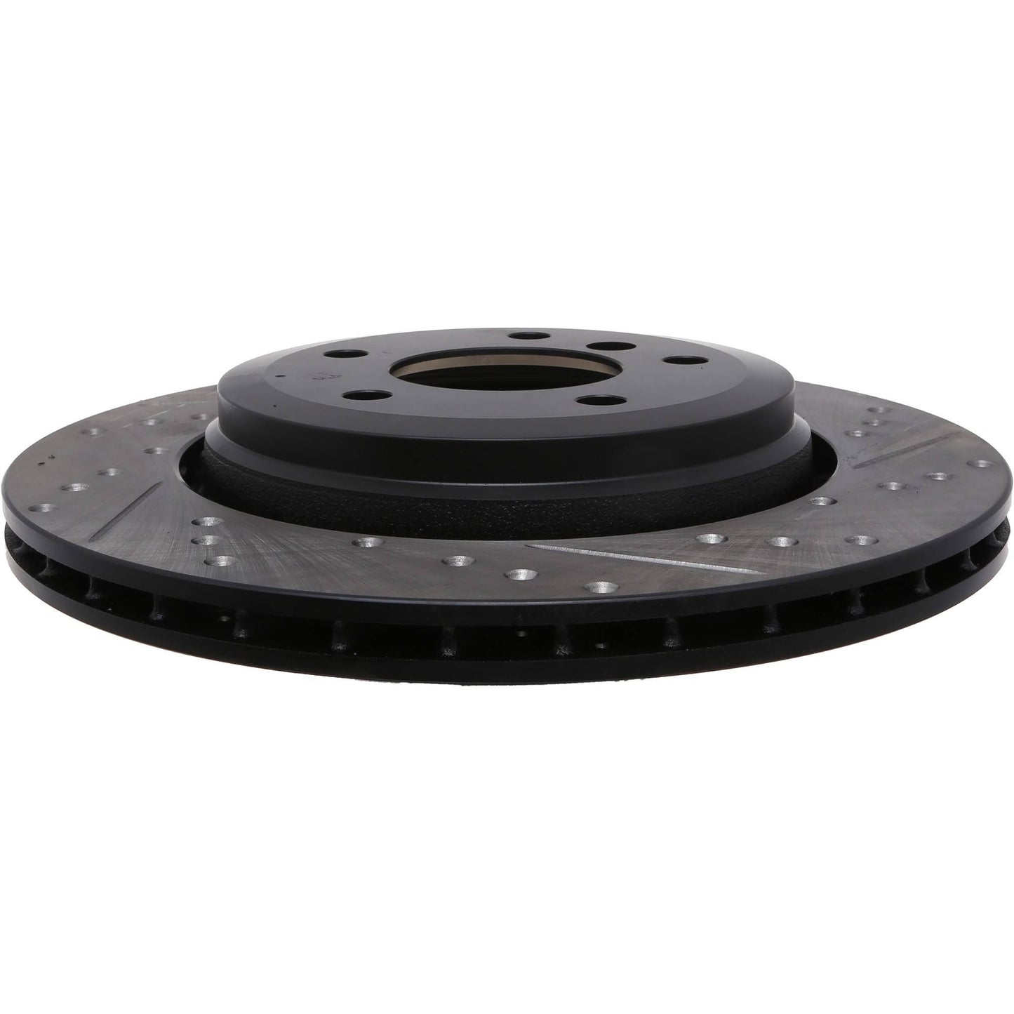 StopTech 00-07 BMW 330 Series E46/E90 Drilled & Slotted Left Rear Rotor 127.34057L