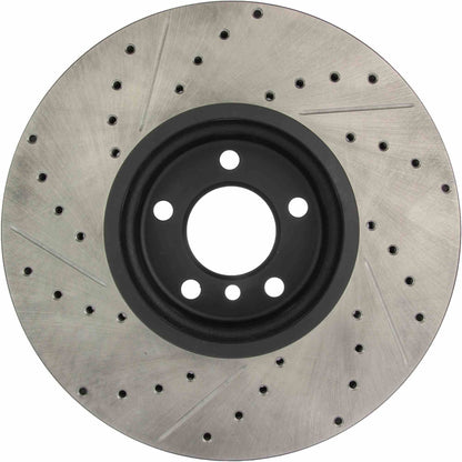 StopTech 02-03 & 05-06 BMW X5 4.6is/4.8is Slotted & Drilled Left Front Rotor 127.34060L
