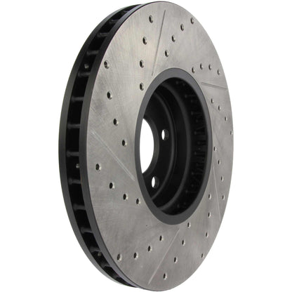 StopTech 02-03 & 05-06 BMW X5 4.6is/4.8is Slotted & Drilled Left Front Rotor 127.34060L