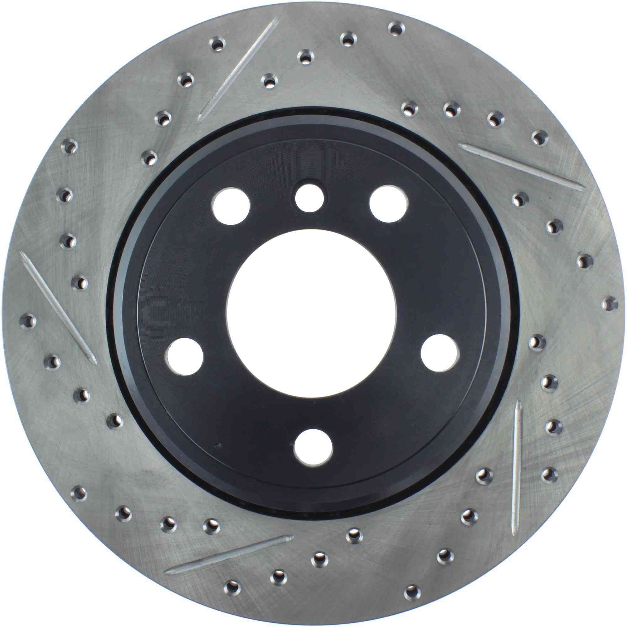 StopTech Slotted & Drilled Sport Brake Rotor 127.34061R