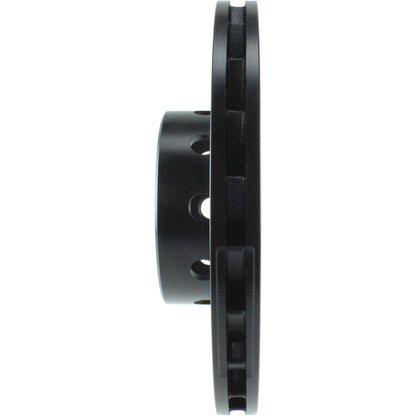 StopTech Sport Drilled/Slotted Brake Rotor; Front Right