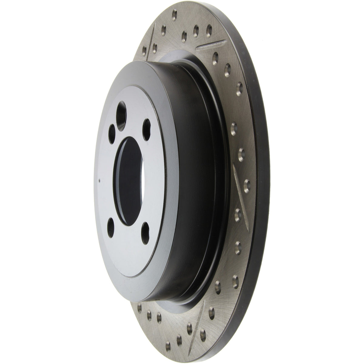 StopTech Sport Drilled/Slotted Brake Rotor; Rear Right