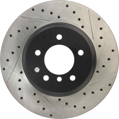 StopTech Sport Drilled & Slotted Brake Rotor Front Left 127.34071L