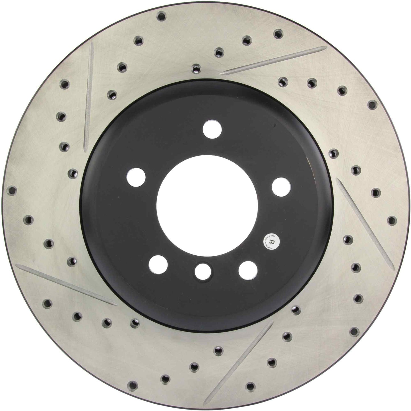 StopTech Sport Drilled & Slotted Brake Rotor Front Right 127.34071R