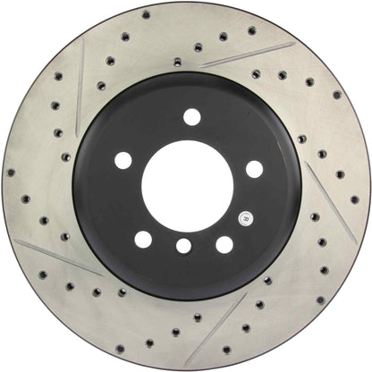 StopTech Sport Drilled & Slotted Brake Rotor Front Right 127.34071R