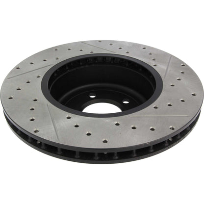 StopTech Sport Drilled & Slotted Brake Rotor Front Right 127.34071R