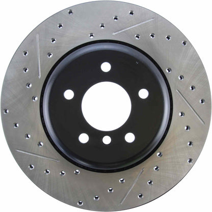 StopTech Sport Cryo Drilled/Slotted Brake Rotor; Rear Right