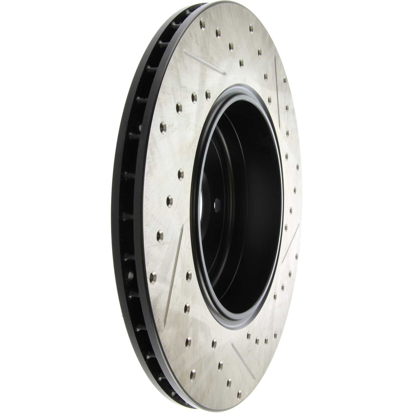StopTech Sport Cryo Drilled/Slotted Brake Rotor; Rear Right