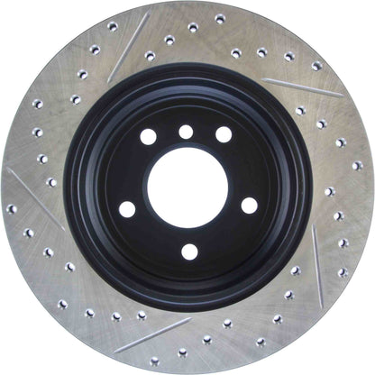 StopTech Slotted & Drilled Sport Brake Rotor 127.34074L