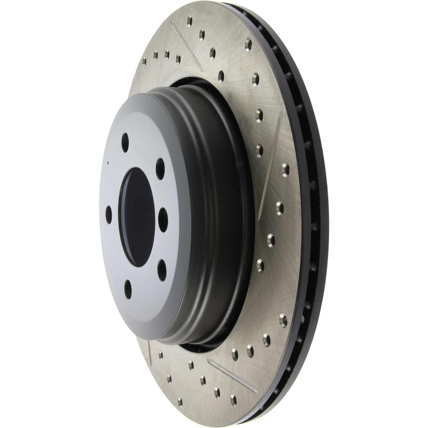 StopTech Slotted & Drilled Sport Brake Rotor 127.34074L