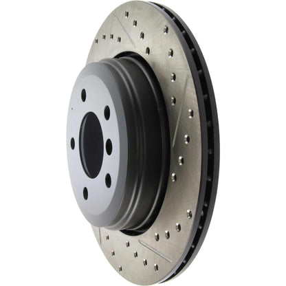 StopTech Slotted & Drilled Sport Brake Rotor 127.34074L