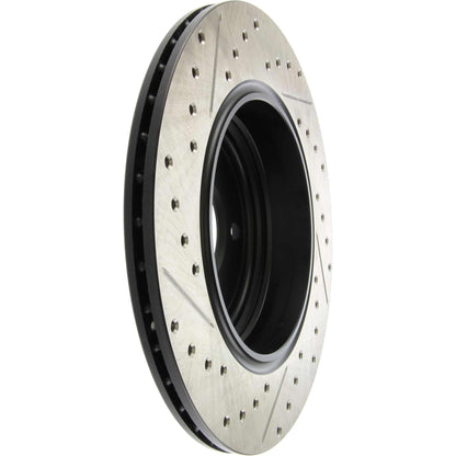 StopTech Slotted & Drilled Sport Brake Rotor 127.34074L