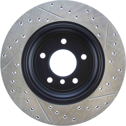 StopTech Slotted & Drilled Sport Brake Rotor 127.34074R