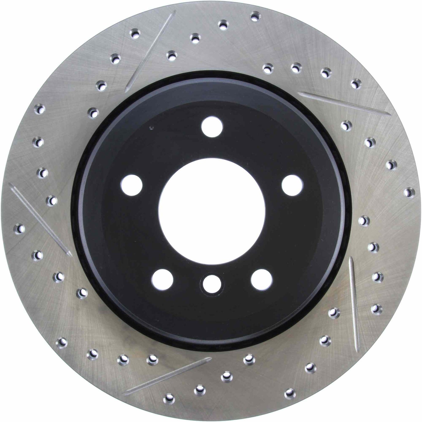 StopTech Slotted & Drilled Sport Brake Rotor 127.34074R