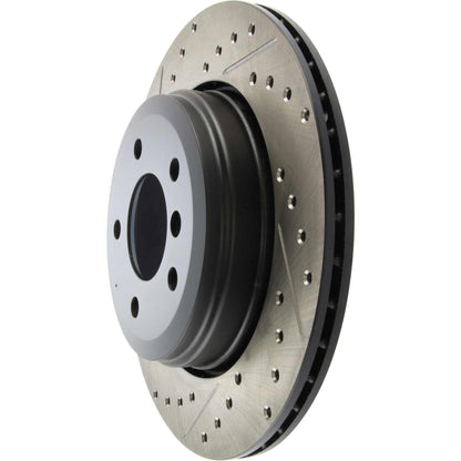 StopTech Slotted & Drilled Sport Brake Rotor 127.34074R