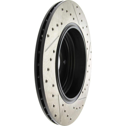 StopTech Slotted & Drilled Sport Brake Rotor 127.34074R