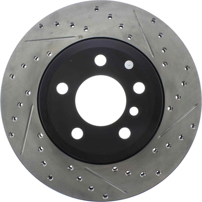 StopTech Slotted & Drilled Sport Brake Rotor 127.34075L
