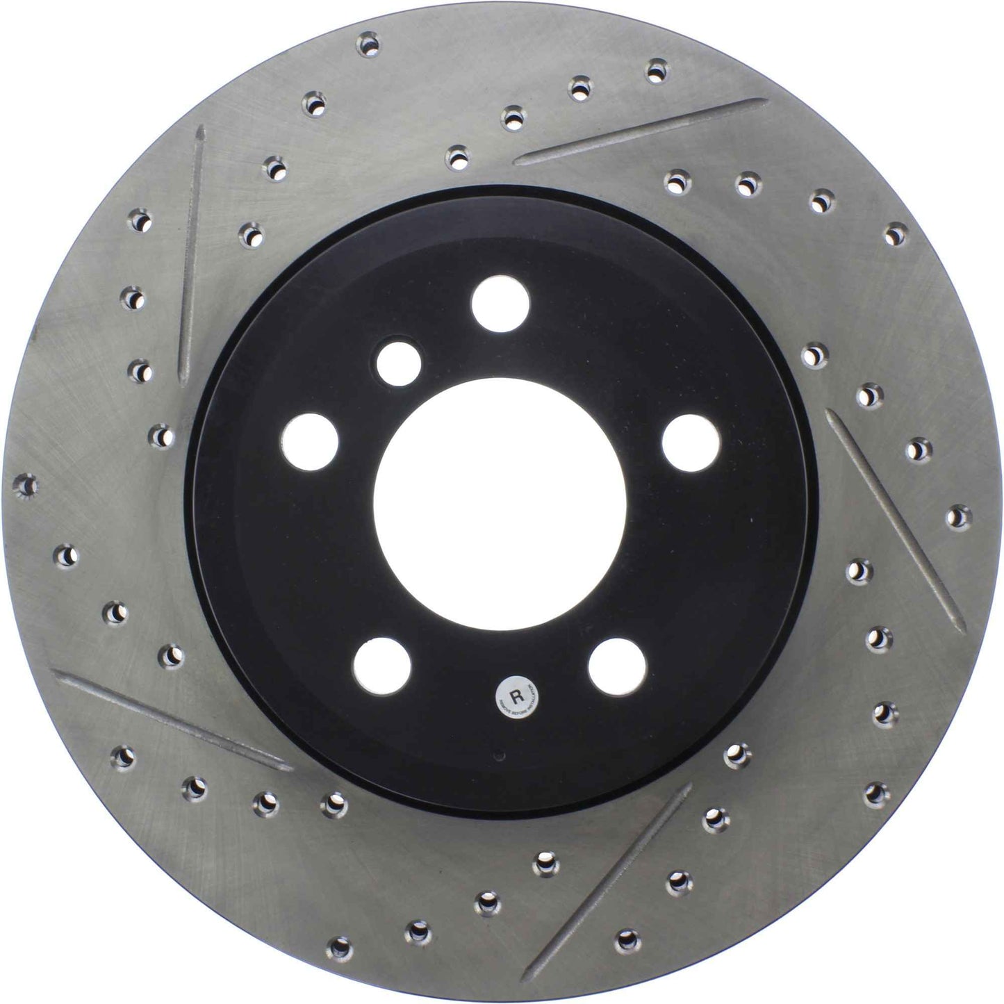StopTech Slotted & Drilled Sport Brake Rotor 127.34075R