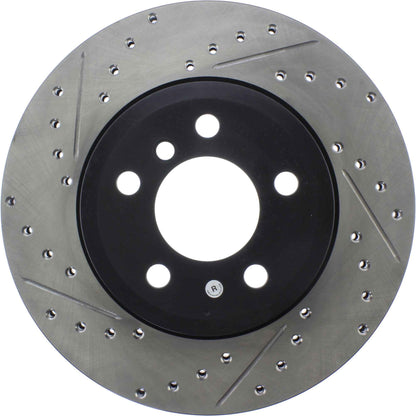 StopTech Slotted & Drilled Sport Brake Rotor 127.34075R