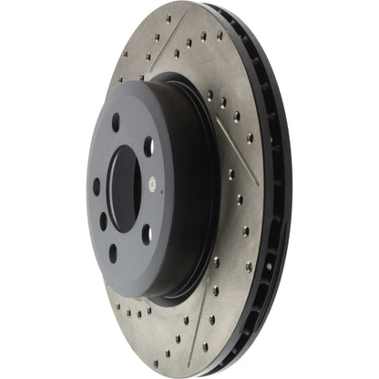 StopTech Slotted & Drilled Sport Brake Rotor 127.34075R