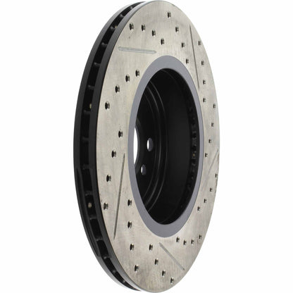 StopTech Slotted & Drilled Sport Brake Rotor 127.34075R