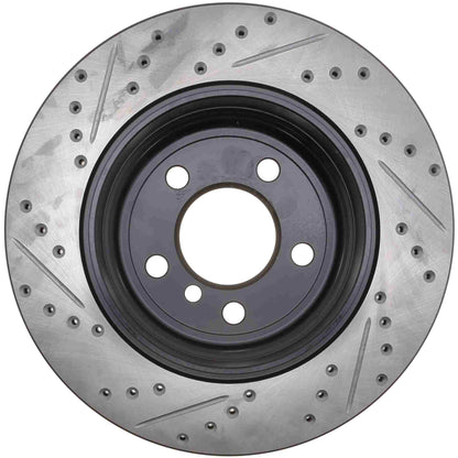 StopTech Slotted & Drilled Sport Brake Rotor 127.34076L