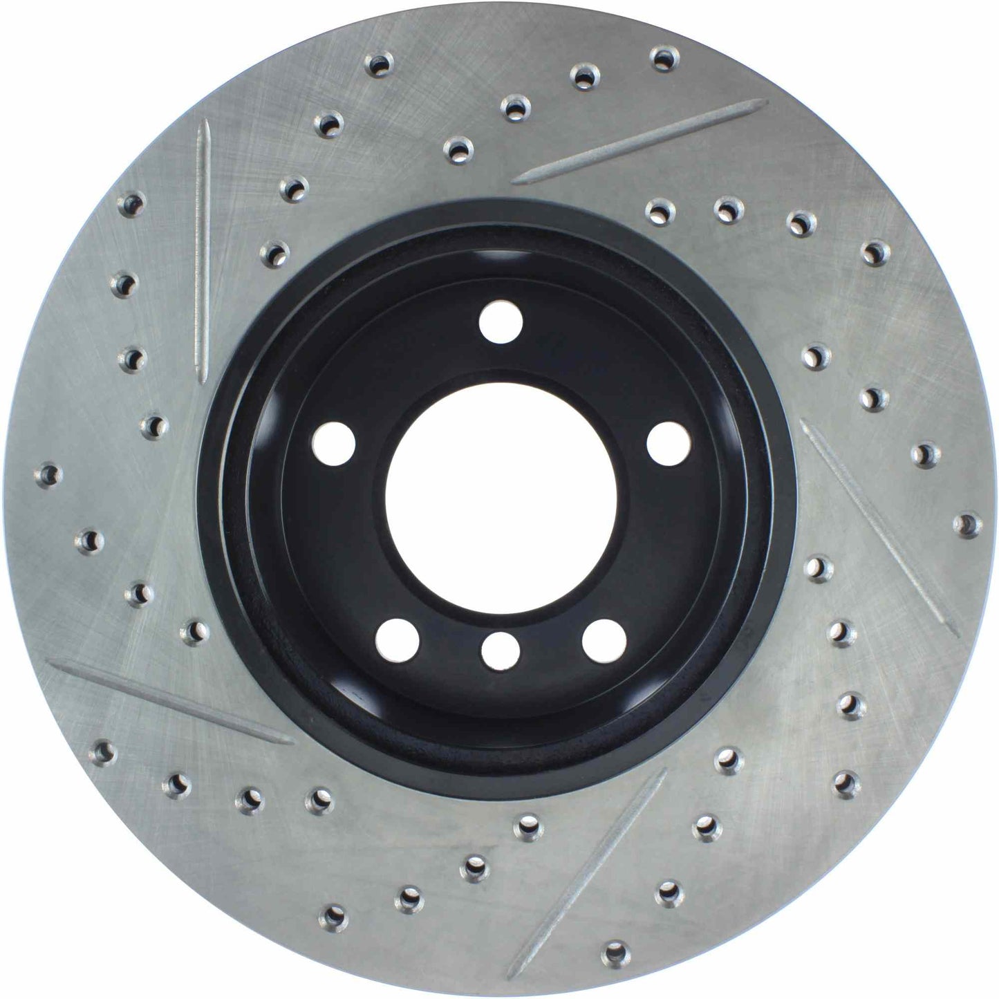 StopTech Power Slot 08-09 BMW 128i / 06 325 / 01-09/07 328 Front Left Drilled & Slotted Rotor 127.34077L