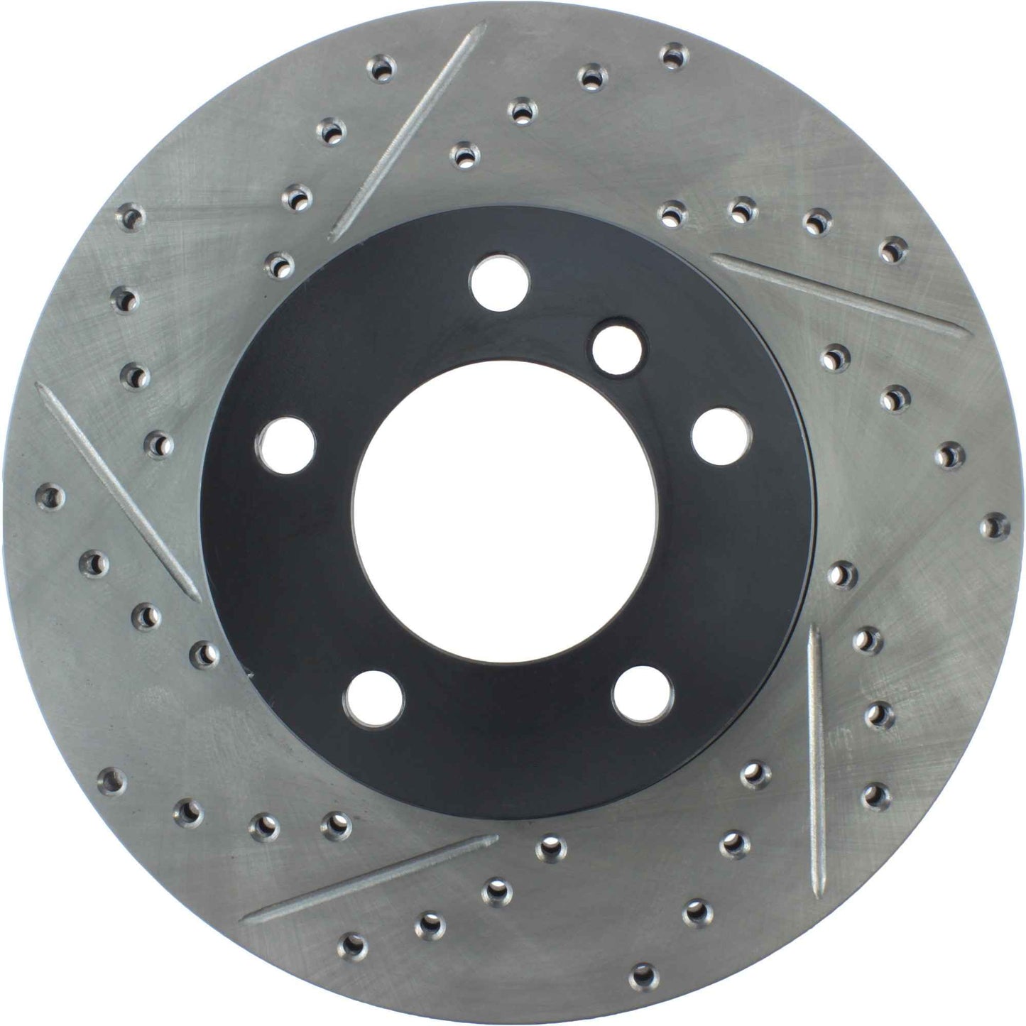 StopTech Power Slot 08-09 BMW 128i / 06 325 / 01-09/07 328 Front Right Drilled & Slotted Rotor 127.34077R