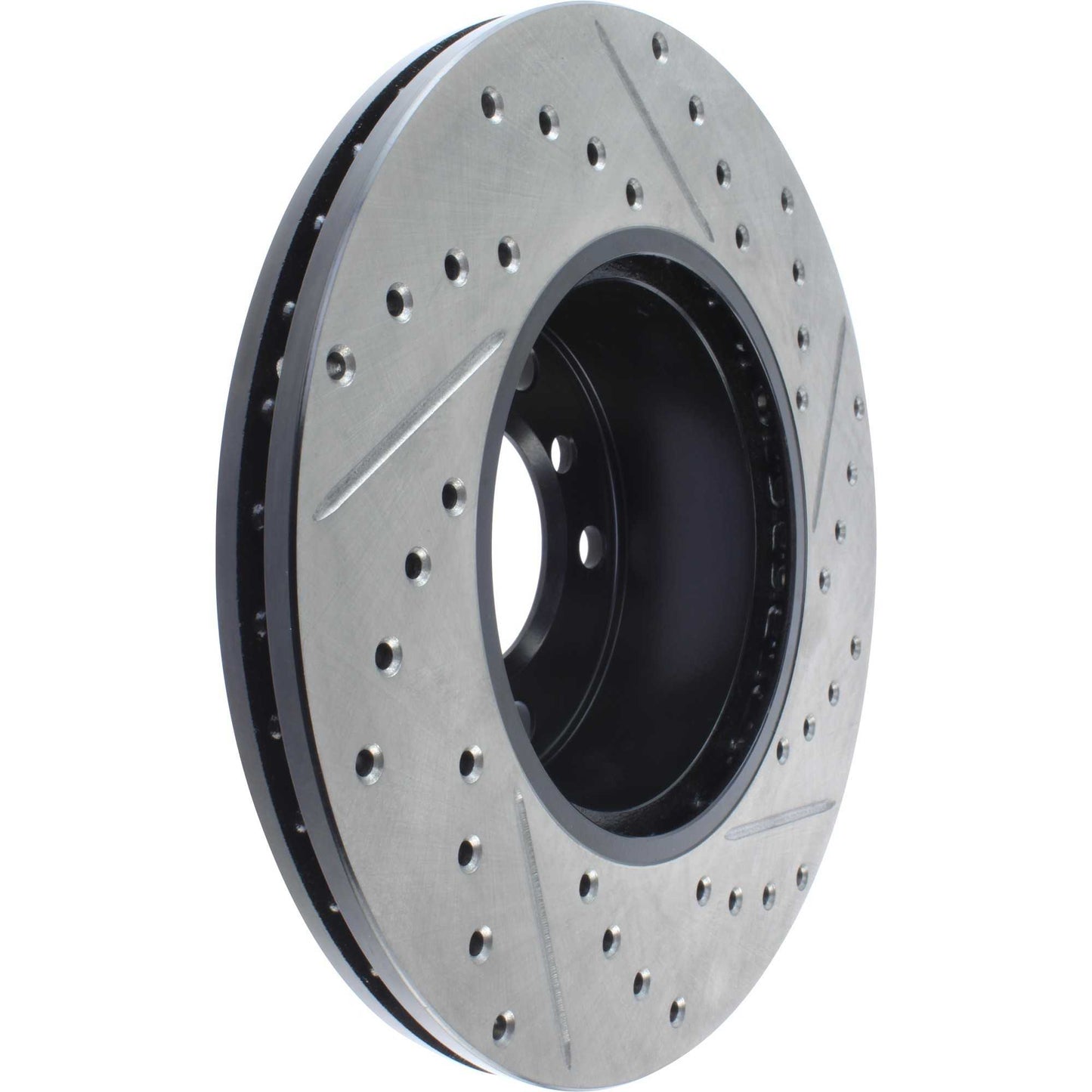 StopTech Power Slot 08-09 BMW 128i / 06 325 / 01-09/07 328 Front Right Drilled & Slotted Rotor 127.34077R