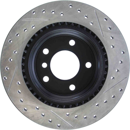 StopTech Sport Cryo Drilled/Slotted Brake Rotor; Rear Right