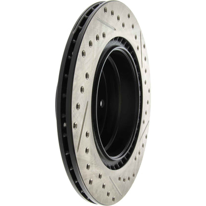 StopTech Sport Cryo Drilled/Slotted Brake Rotor; Rear Right