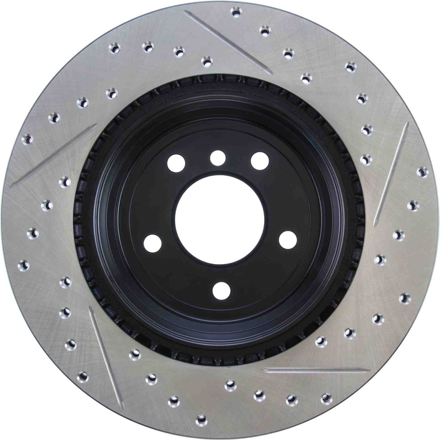 StopTech Sport Cryo Drilled/Slotted Brake Rotor; Rear Right