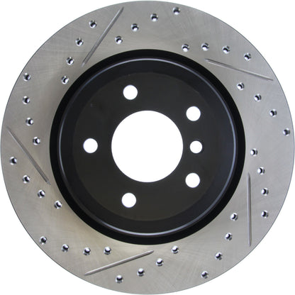 StopTech Sport Cryo Drilled/Slotted Brake Rotor; Rear Right