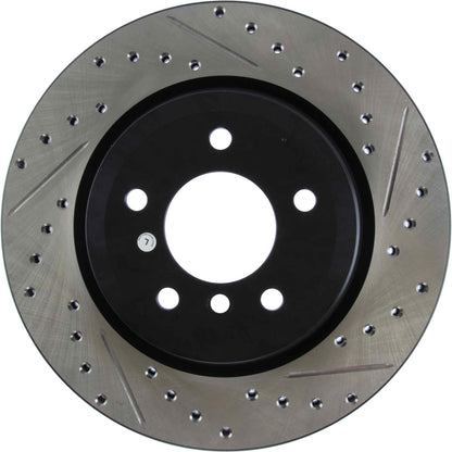 StopTech Sport Drilled & Slotted Brake Rotor Rear Left 127.34080L