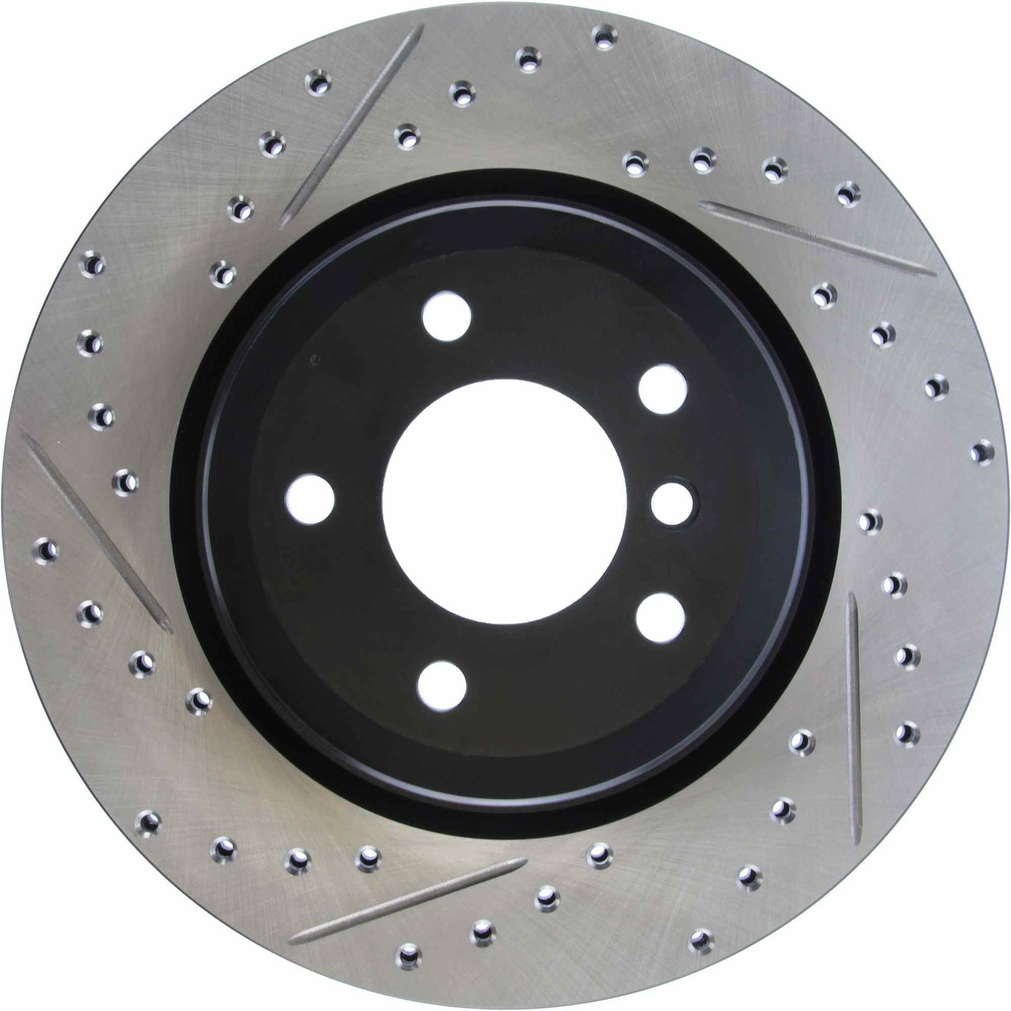 StopTech Sport Drilled/Slotted Brake Rotor; Rear Right