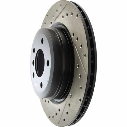 StopTech Sport Drilled & Slotted Brake Rotor Rear Right 127.34080R