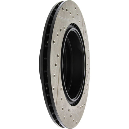 StopTech Sport Drilled/Slotted Brake Rotor; Rear Right