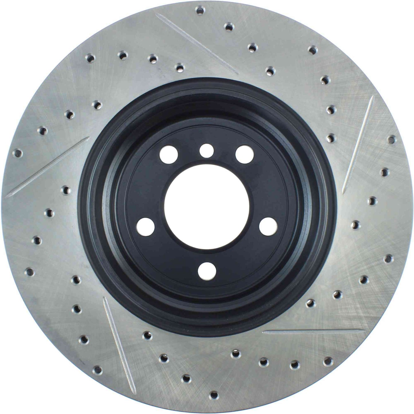 StopTech 06-08 BMW 750i/750Li / 03/05-08 760i/760Li Slotted & Drilled Right Rear Rotor 127.34086R
