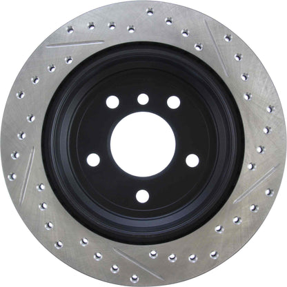 StopTech Sport Cryo Drilled/Slotted Brake Rotor; Rear Right