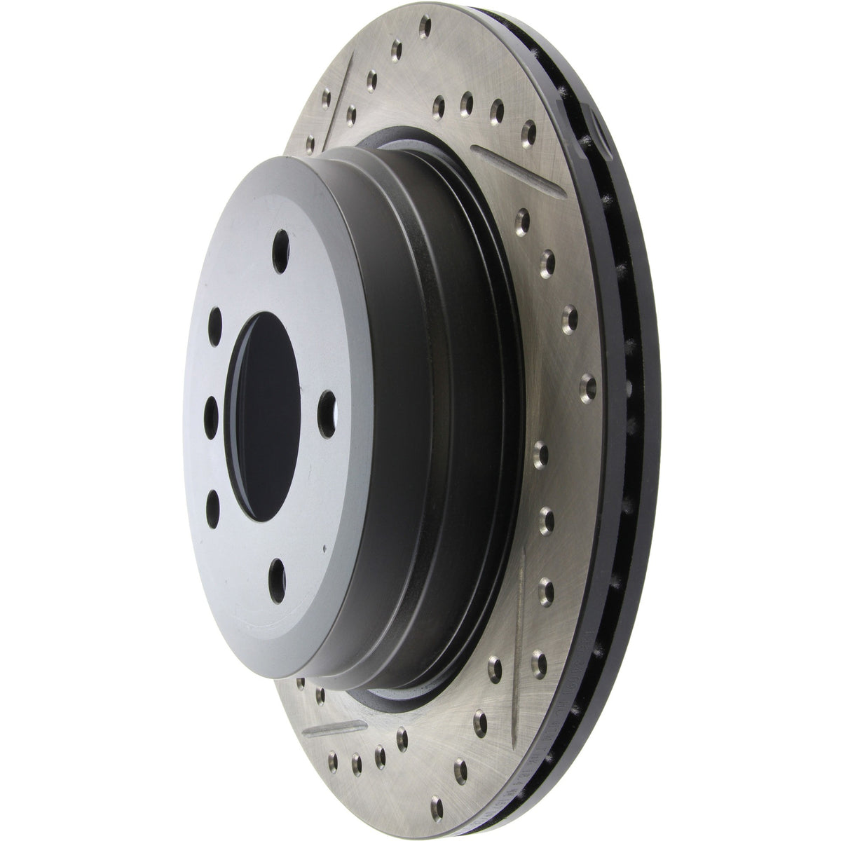 StopTech Sport Cryo Drilled/Slotted Brake Rotor; Rear Right