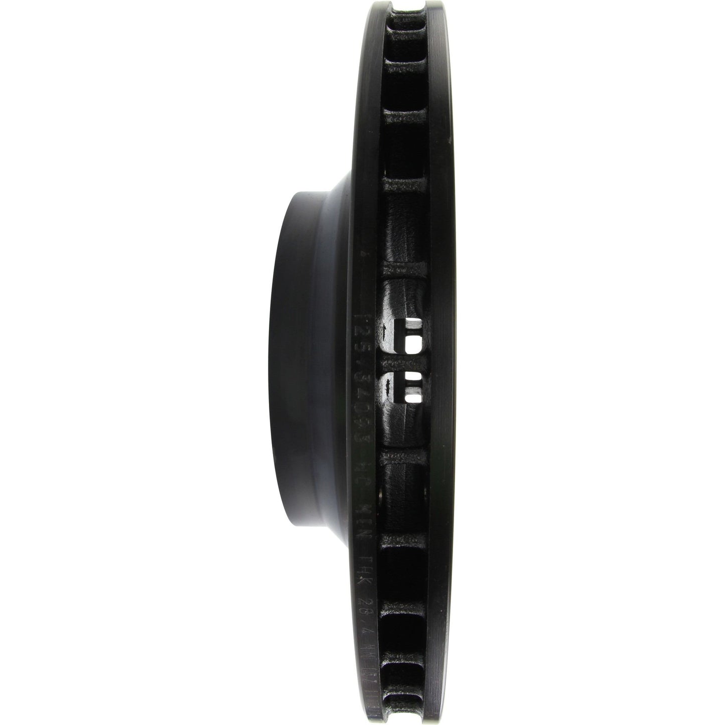 StopTech Sport Drilled/Slotted Brake Rotor; Front Left