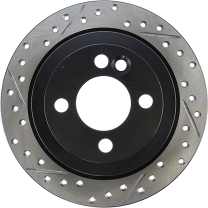 StopTech Sport Cryo Drilled/Slotted Brake Rotor; Rear Right