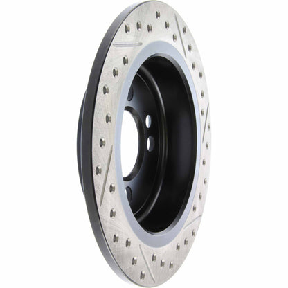 StopTech Sport Cryo Drilled/Slotted Brake Rotor; Rear Right
