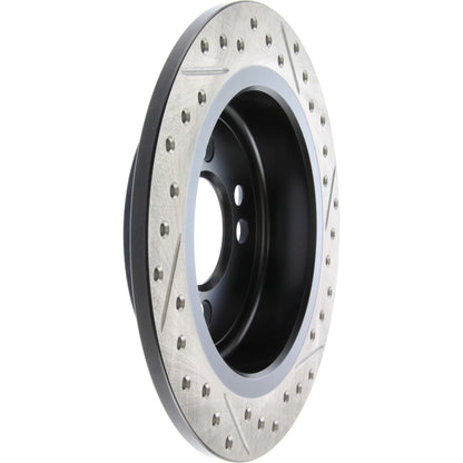 StopTech Sport Cryo Drilled/Slotted Brake Rotor; Rear Right