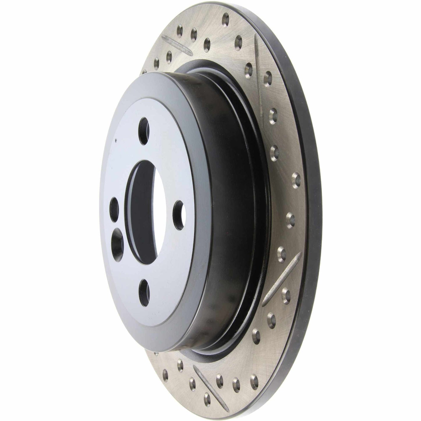 StopTech Sport Drilled/Slotted Brake Rotor; Rear Left